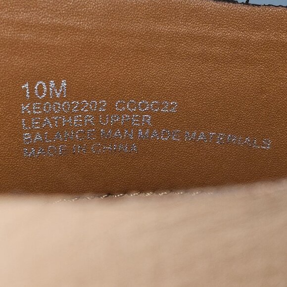 Kork Ease Challis Mules Womens 10 Tan Leather Casual Slip On Stacked Block Heel - Picture 12 of 13